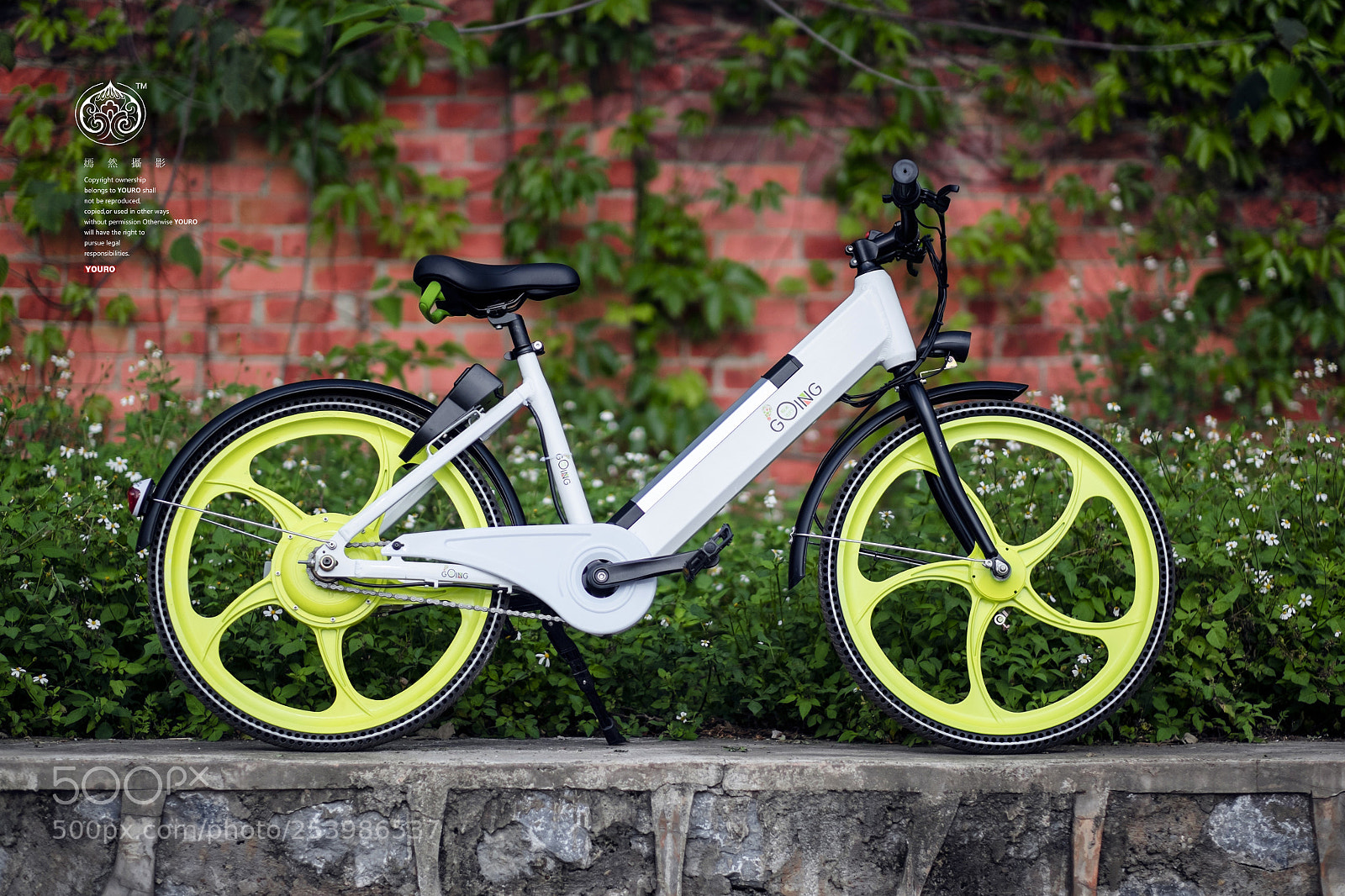Fujifilm X-E2 sample photo. Shared electric bicycle photography