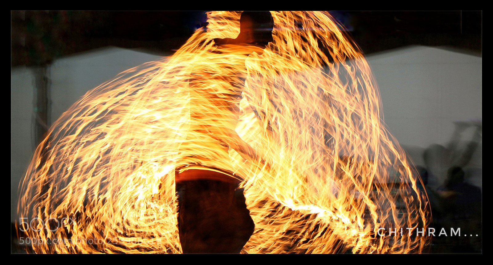 Canon EOS 7D Mark II sample photo. Fire dance photography