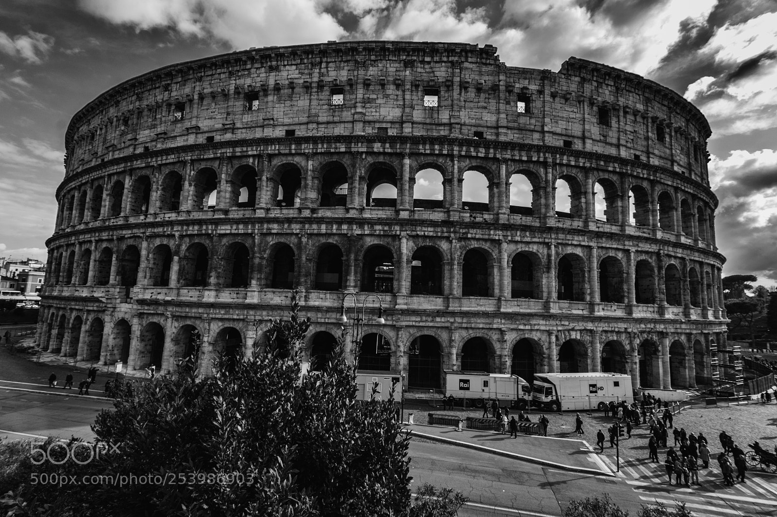 Nikon D5300 sample photo. View of the colosseum photography