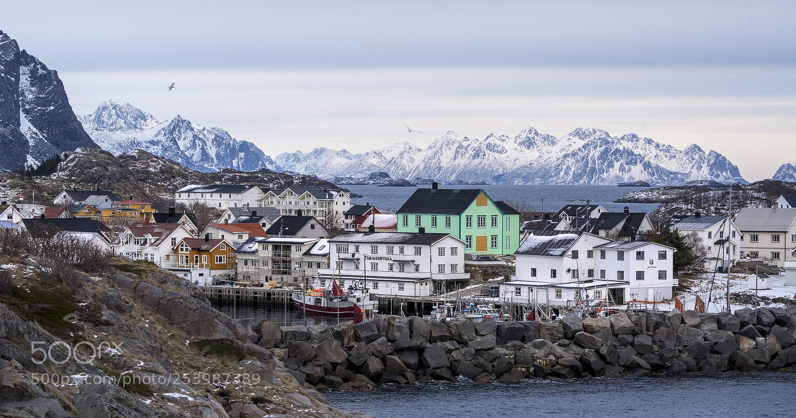 Sony a7R III sample photo. Henningsvaer in the lofoten photography