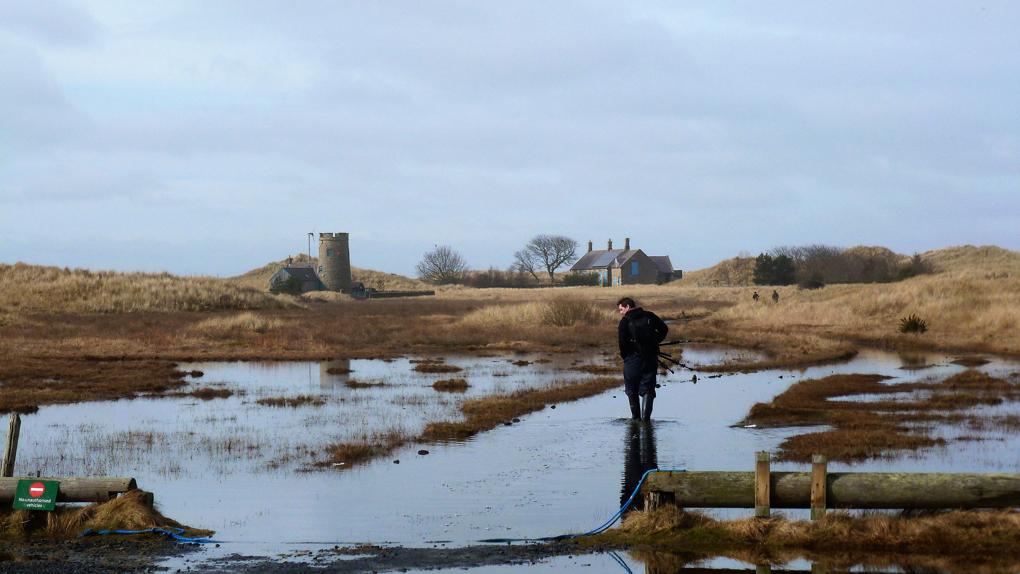 Panasonic Lumix DMC-ZS8 (Lumix DMC-TZ18) sample photo. Lindisfarne, snook tower photography