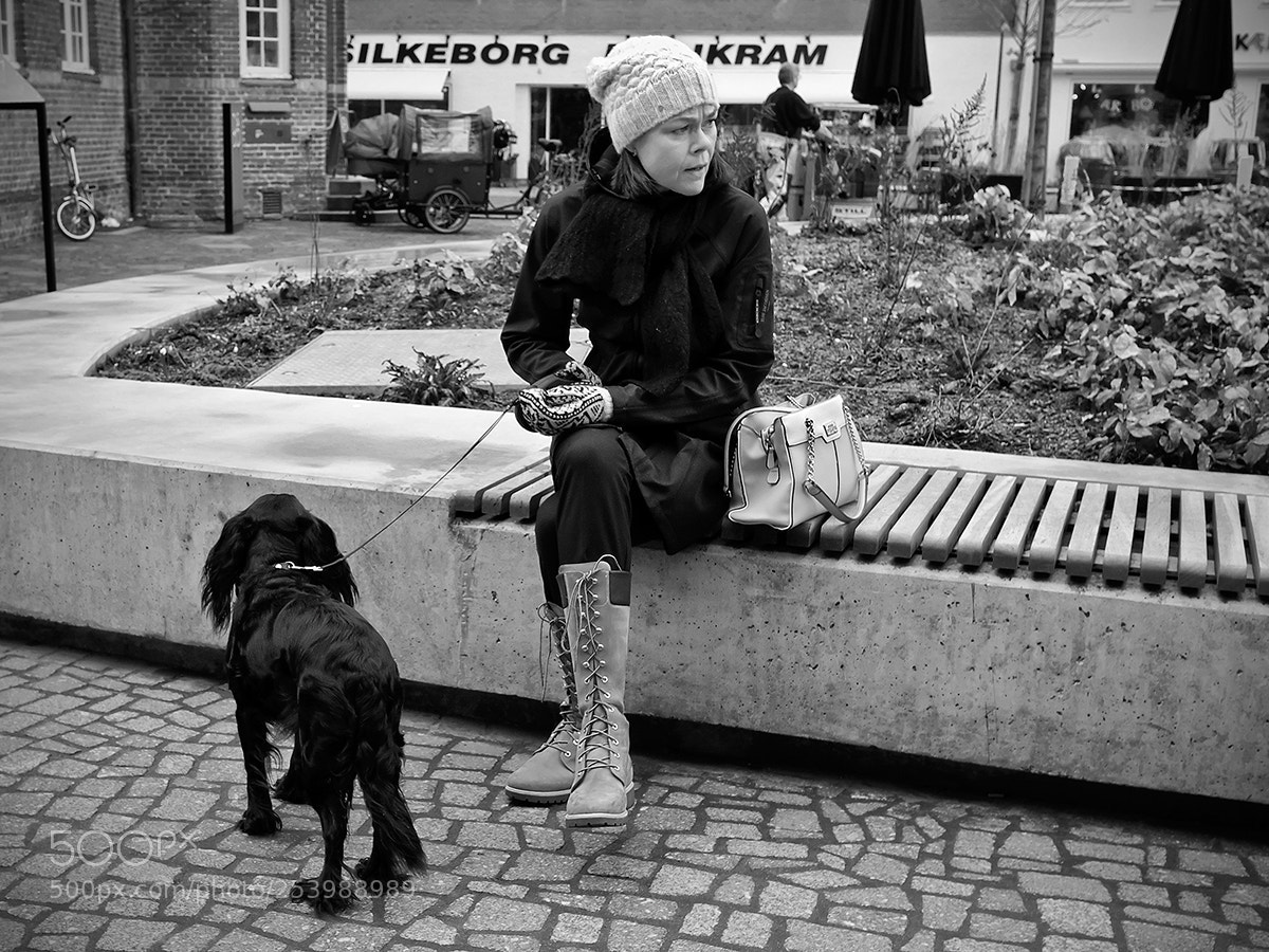 Fujifilm X-Pro2 sample photo. Lady and dog photography