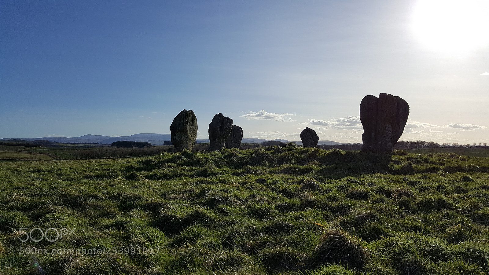 Samsung Galaxy S6 sample photo. Duddo standing stones photography