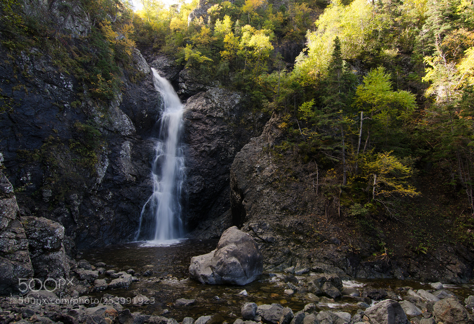 Nikon D7000 sample photo. Copper mine waterfall photography
