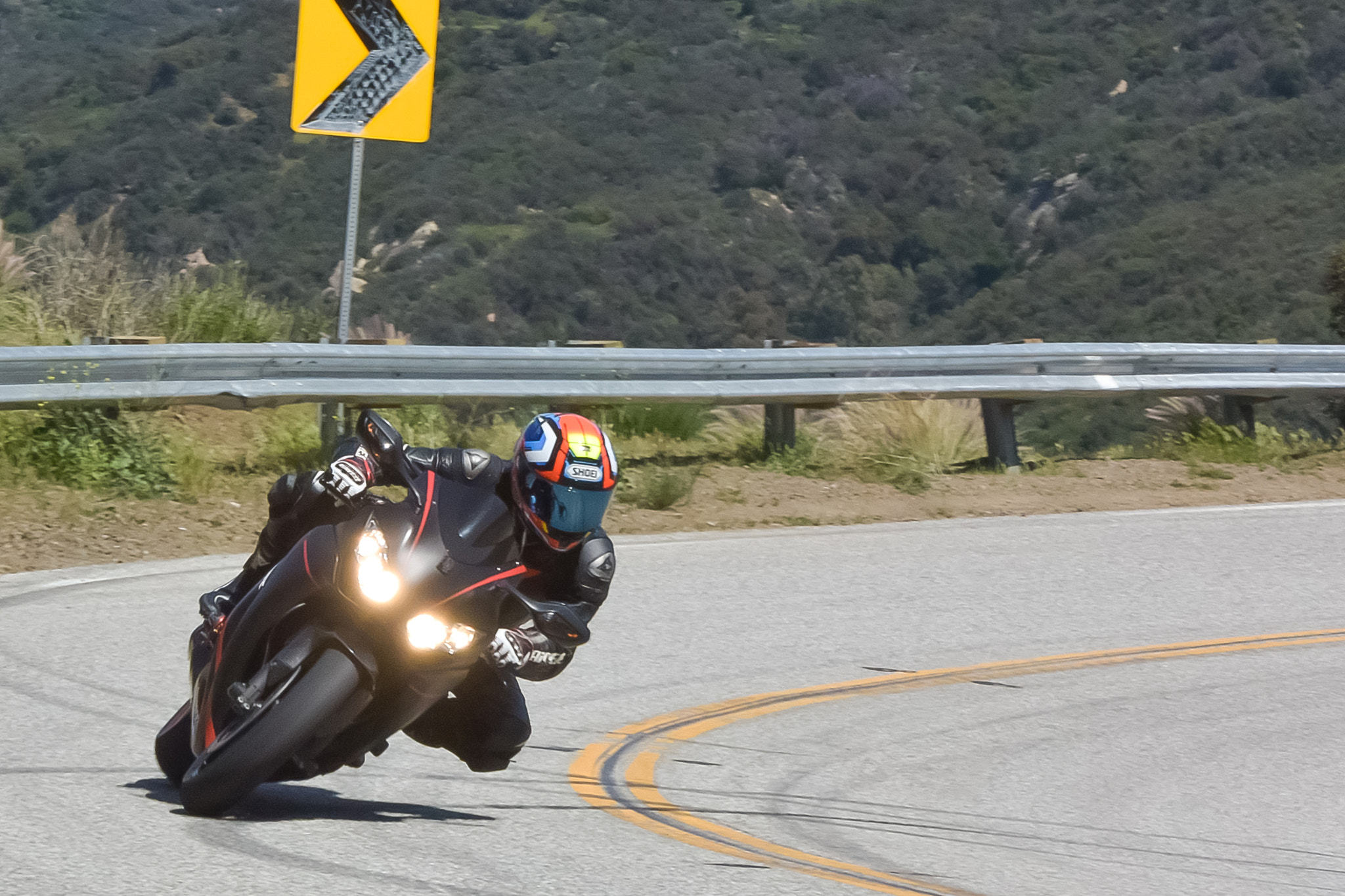 Nikon 1 V3 sample photo. Riders on mulholland hwy photography