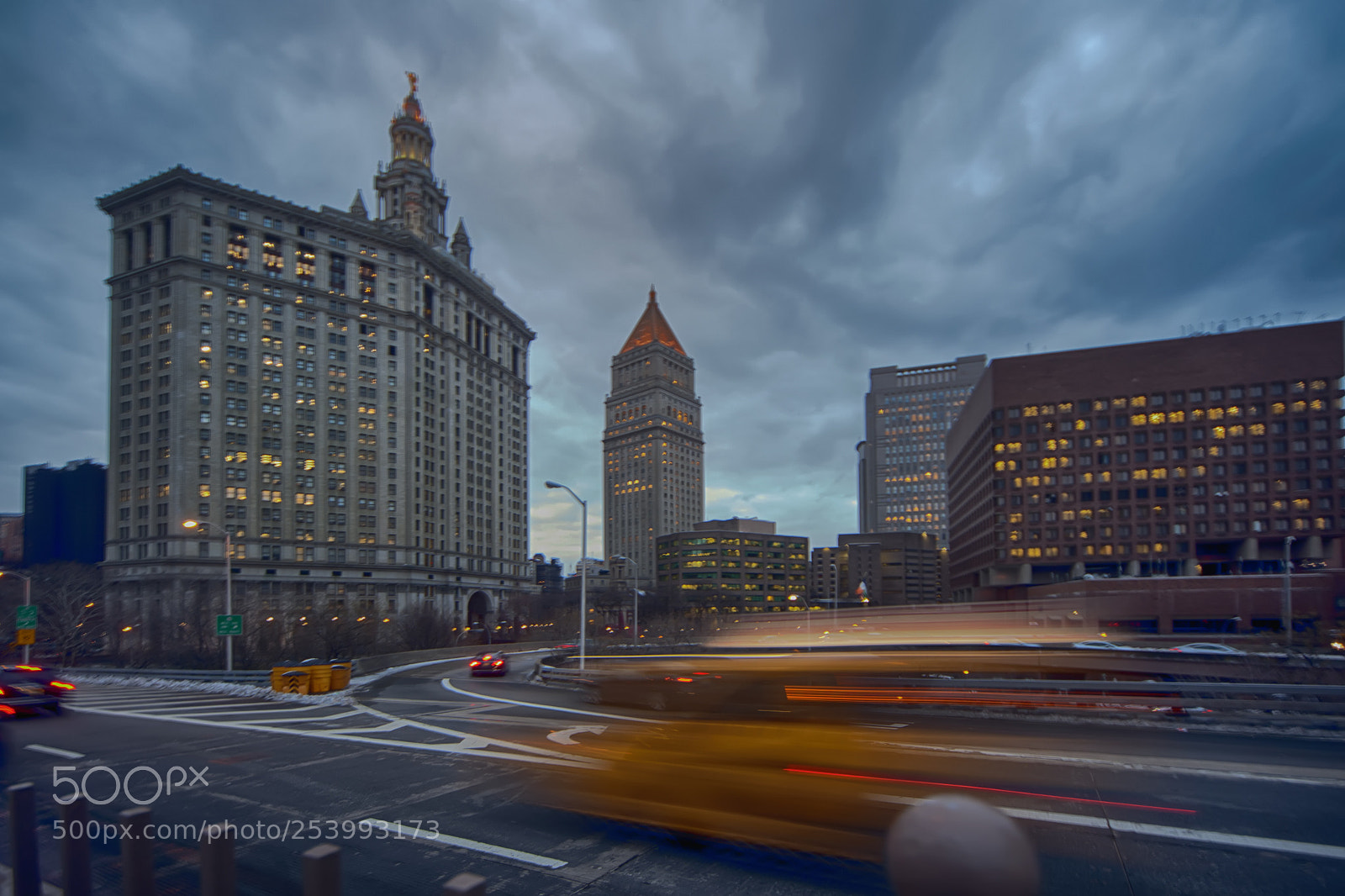 Canon EOS 5D Mark II sample photo. Dusk approaches in nyc photography