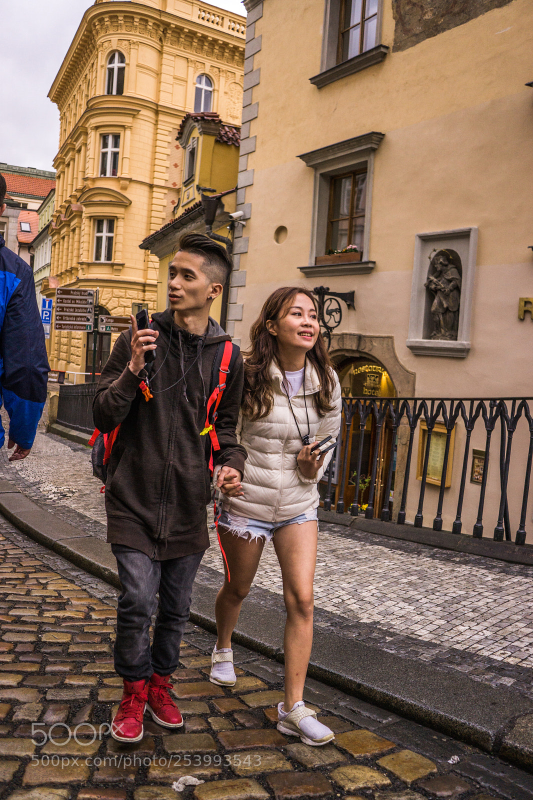 Sony a6000 sample photo. Turisté v praze photography
