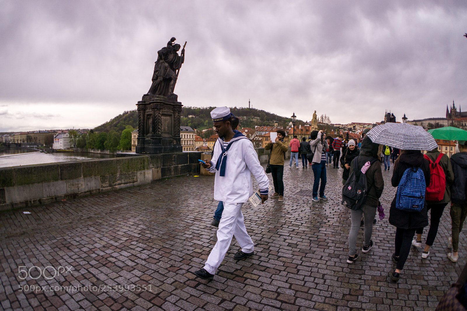 Sony a6000 sample photo. Turisté v praze photography