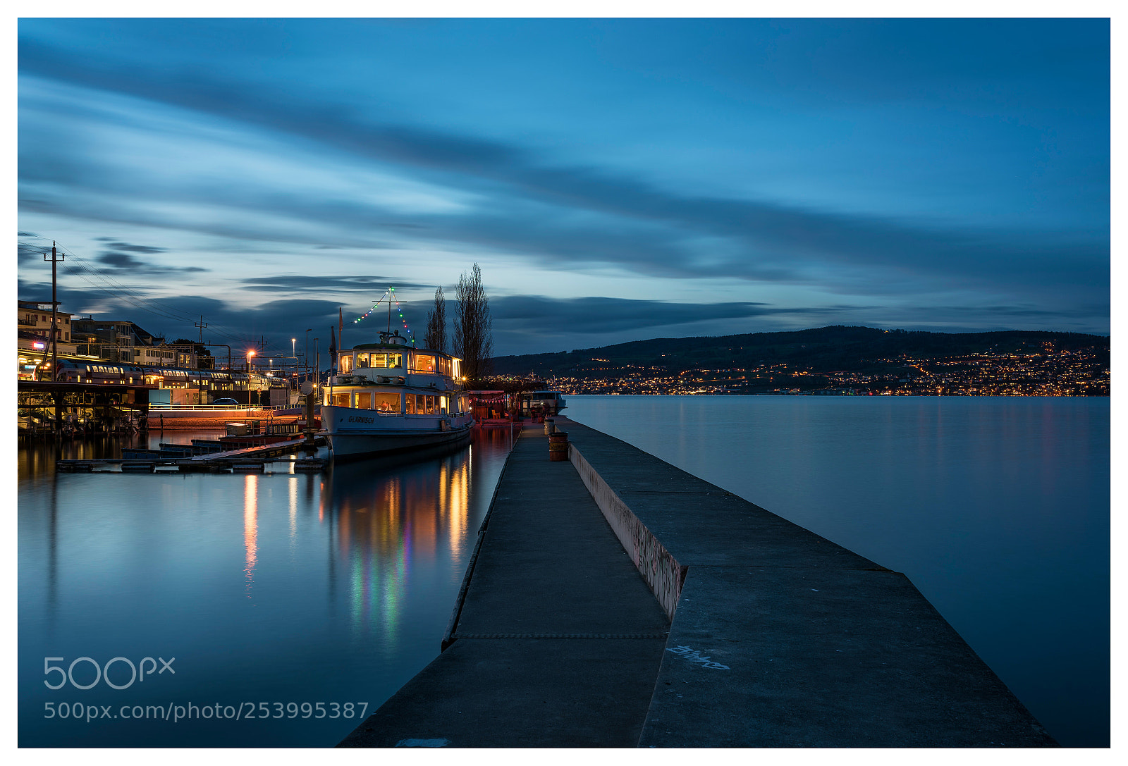 Nikon D810 sample photo. Docked lights photography