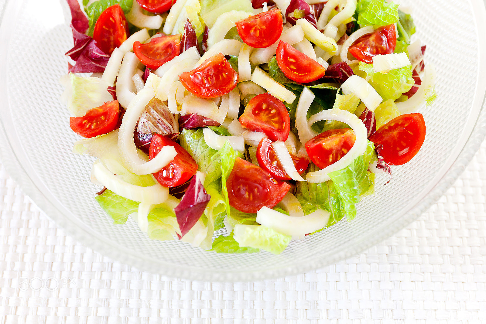 Canon EOS 5D Mark II sample photo. Mixed salad, lettuce, radicchio photography