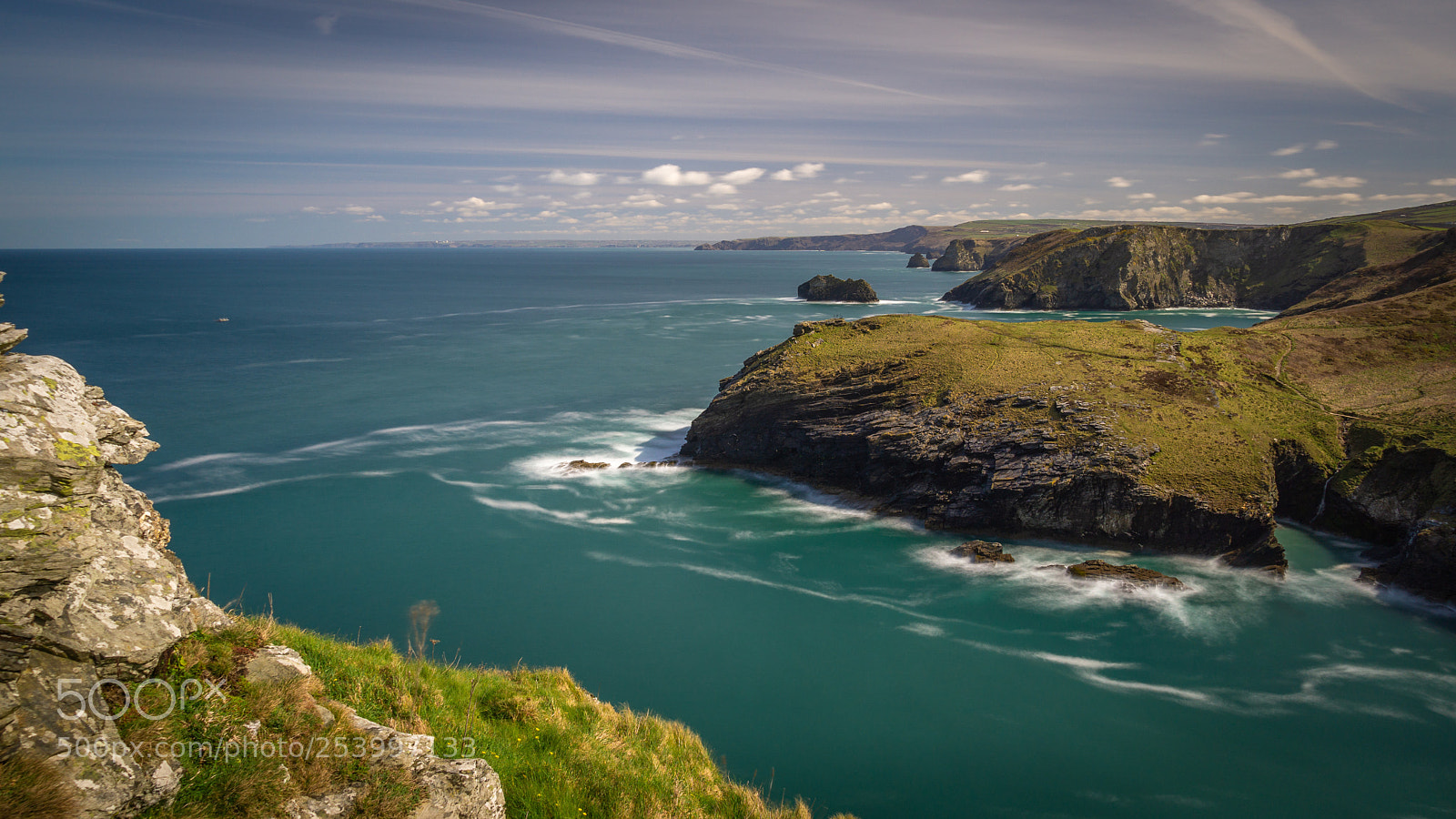 Sony a6000 sample photo. Coastline at tintagel photography