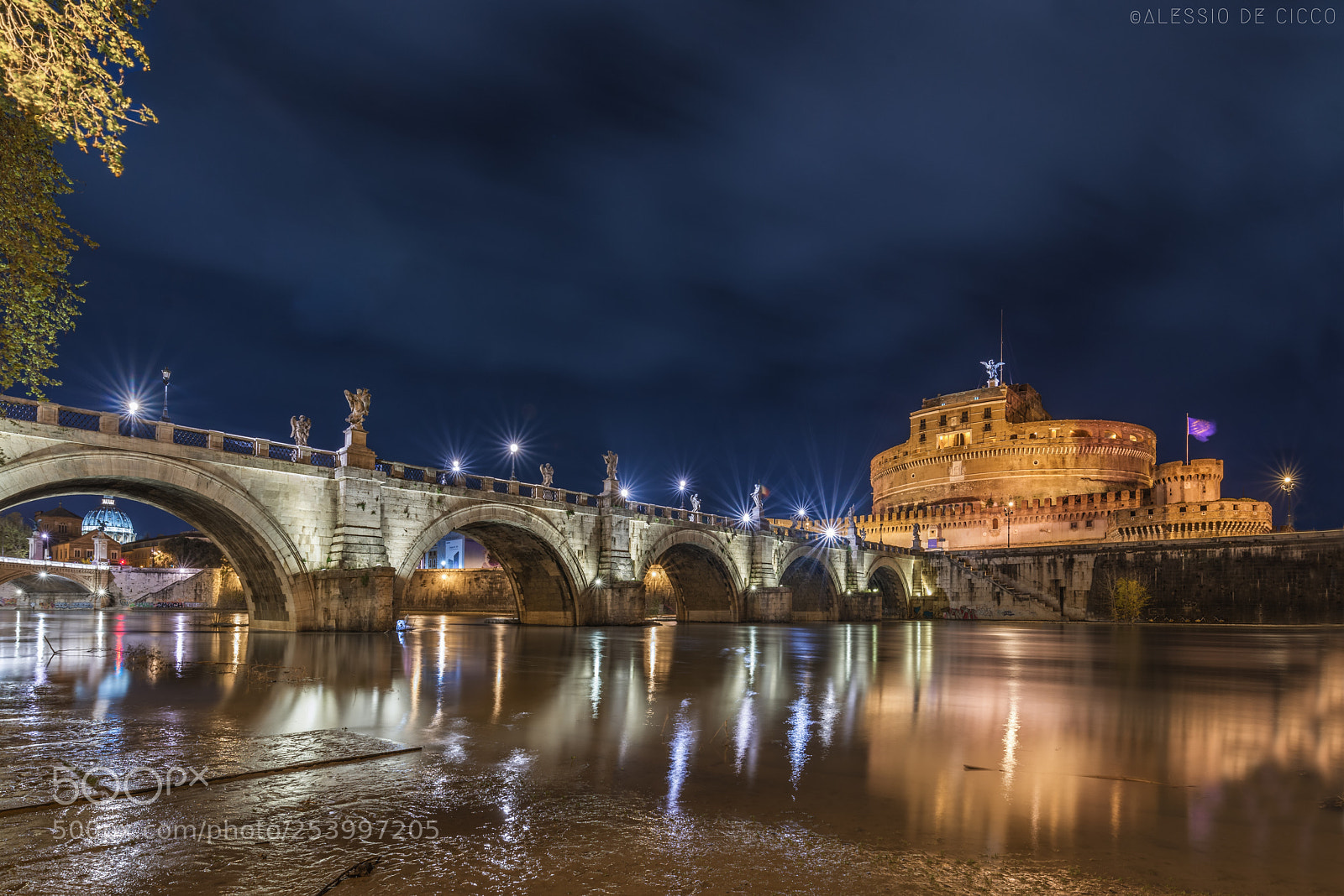 Nikon D800 sample photo. Castel sant'angelo - roma photography