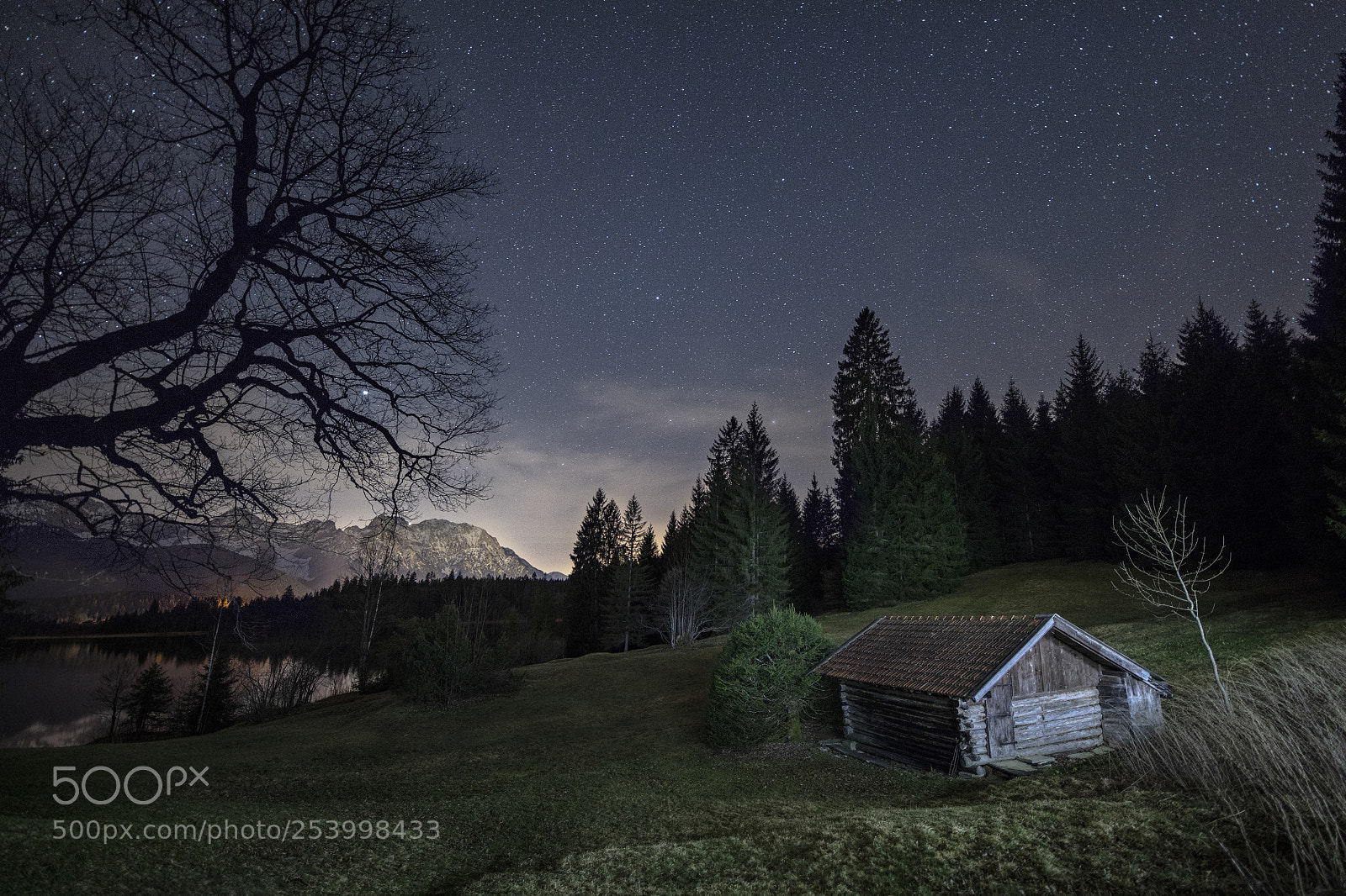 Canon EOS 5DS R sample photo. Barmsee at night photography