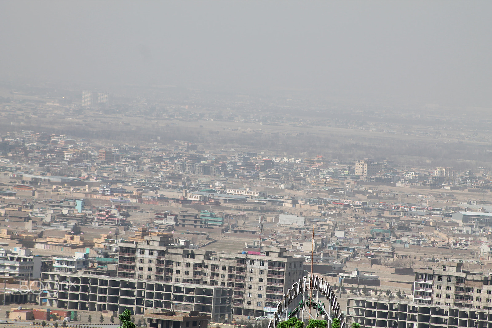 Canon EF 75-300mm f/4-5.6 sample photo. Kabul city view (afghanistan) photography
