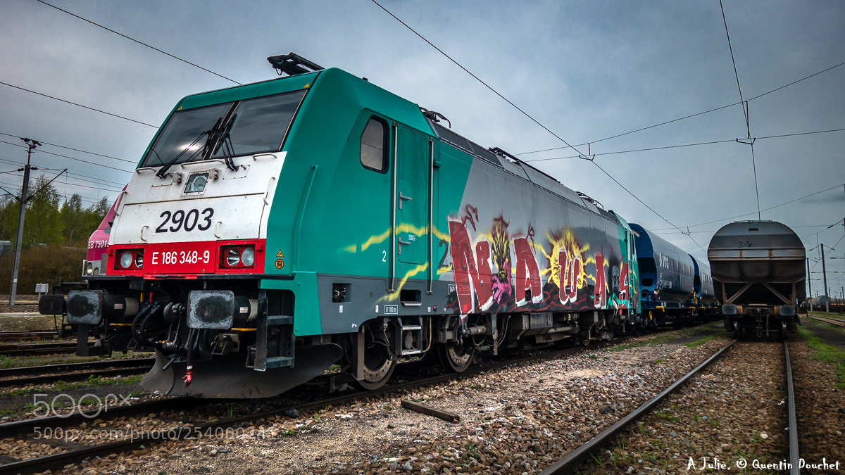 Sony Cyber-shot DSC-RX100 II sample photo. Bombardier traxx e 186 photography