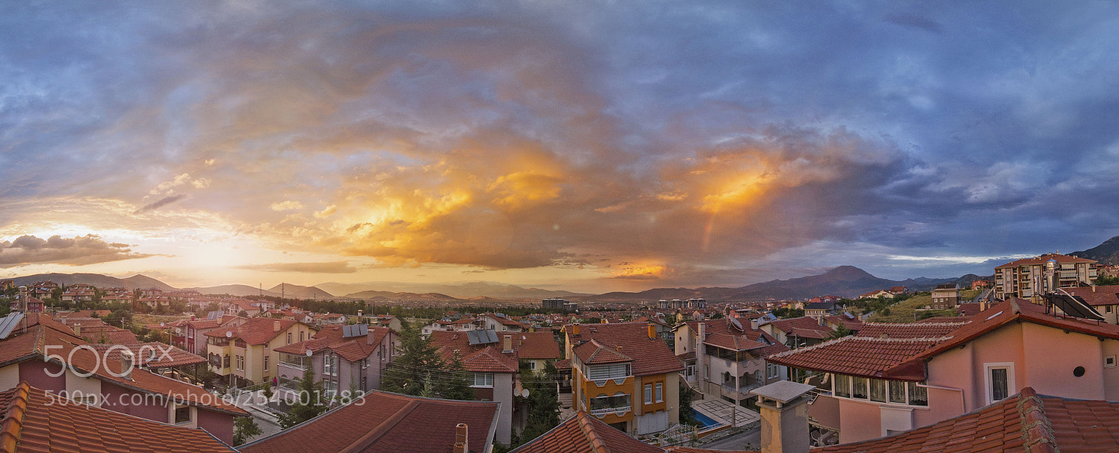 Nikon D5100 sample photo. Roofs photography