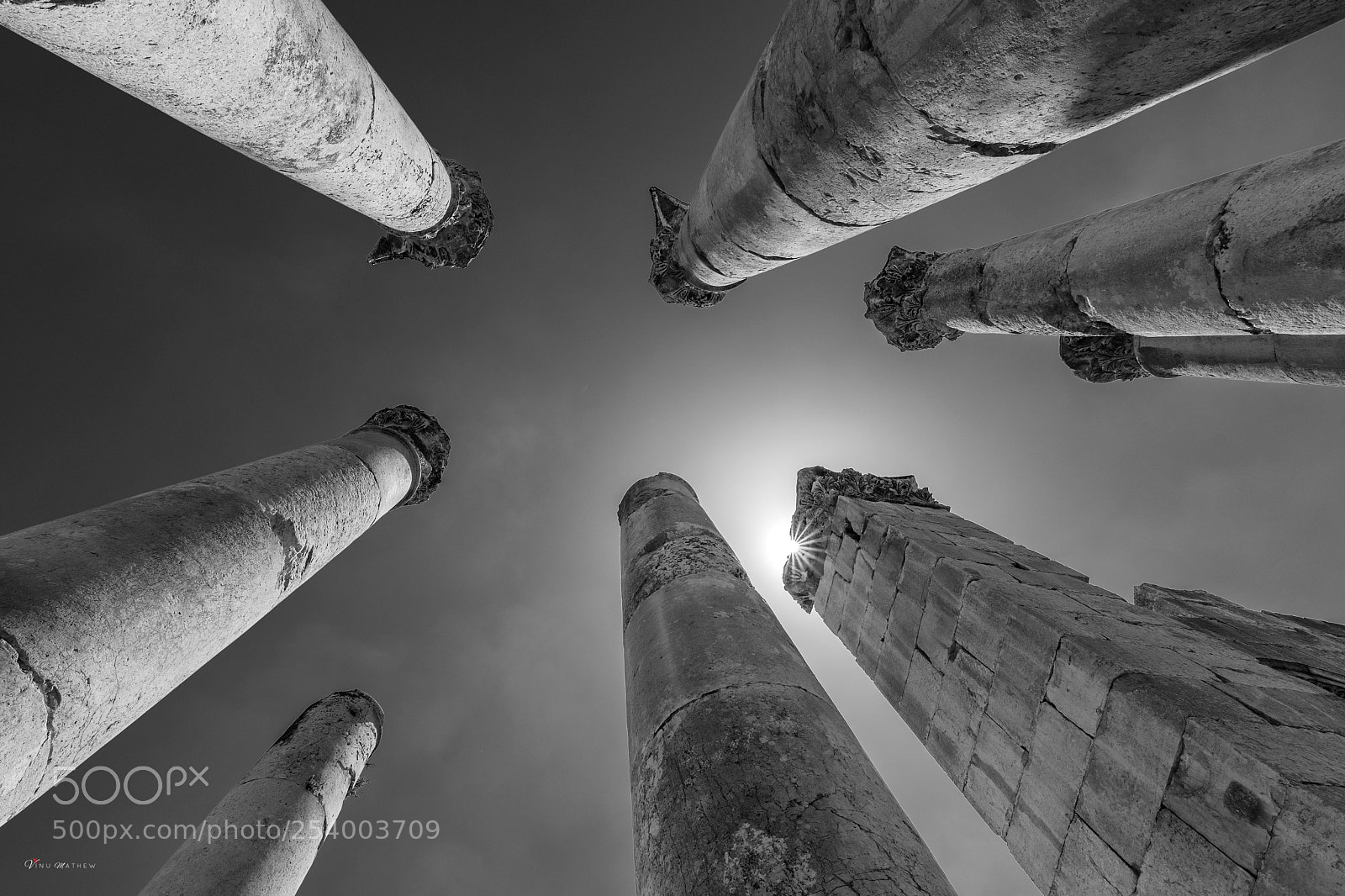 Nikon D500 sample photo. Roman pillars photography