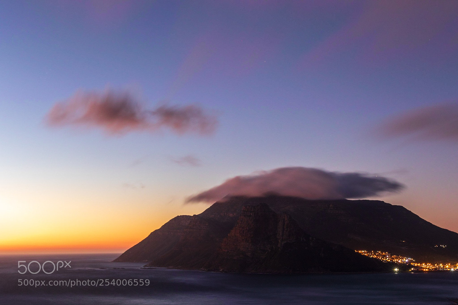Canon EOS 7D Mark II sample photo. Hout bay sunset photography