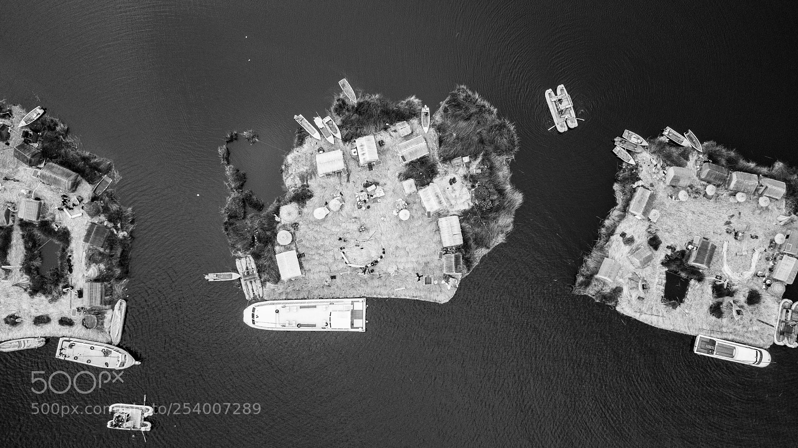 DJI FC220 sample photo. Uros & taquile dji photography