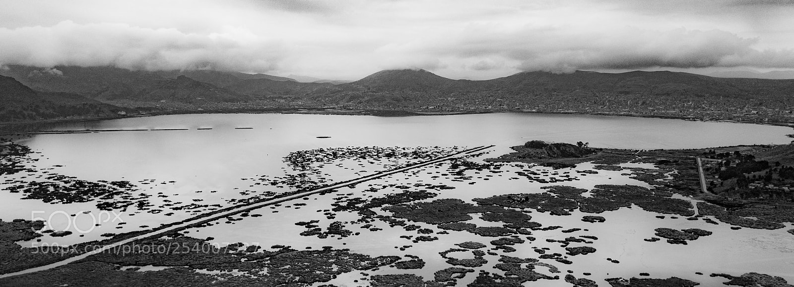 DJI FC220 sample photo. Uros & taquile dji photography