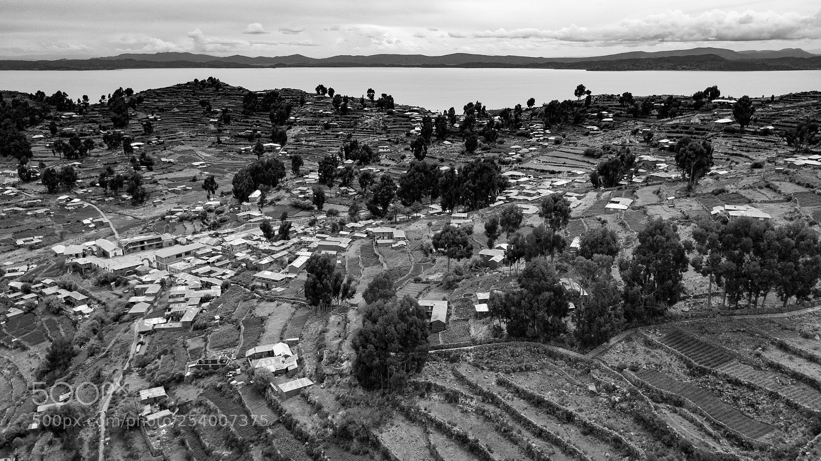 DJI FC220 sample photo. Uros & taquile dji photography