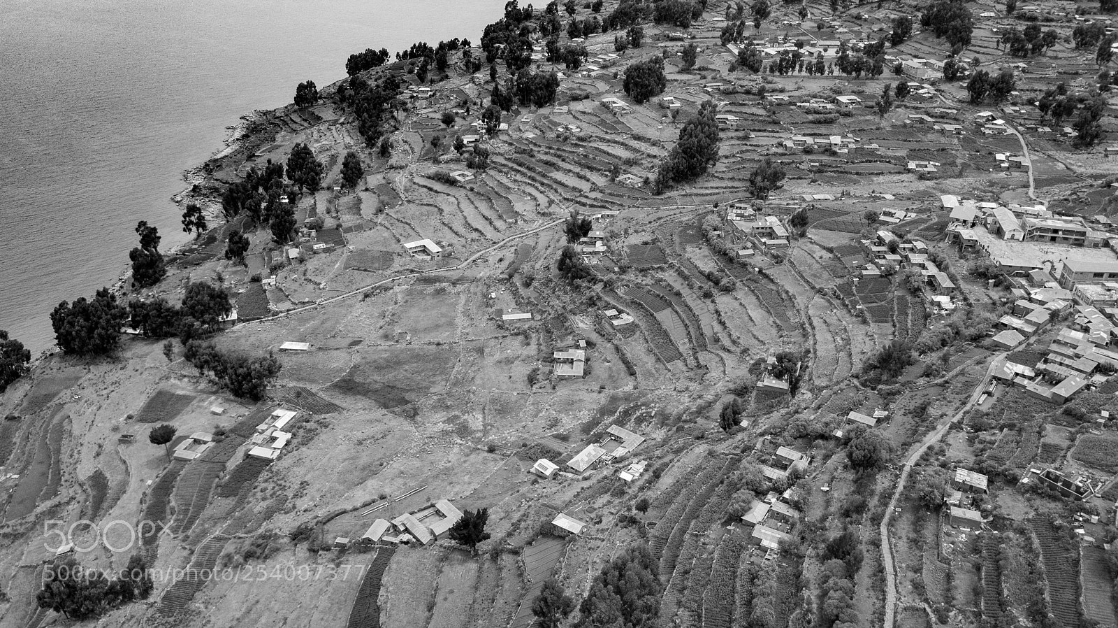 DJI FC220 sample photo. Uros & taquile dji photography