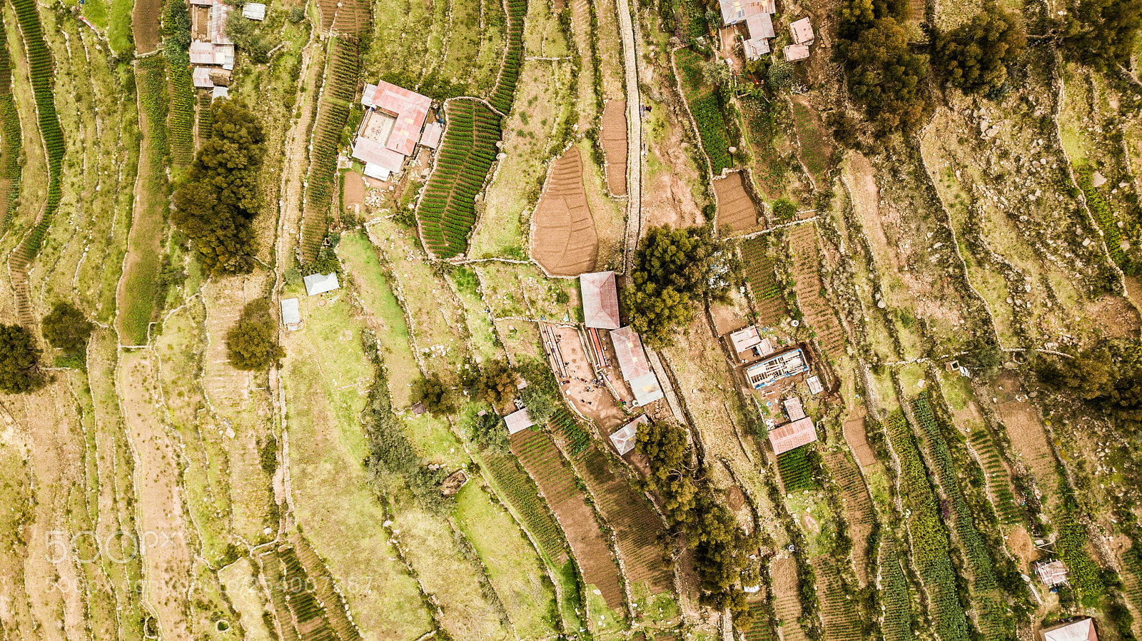 DJI FC220 sample photo. Uros & taquile dji photography