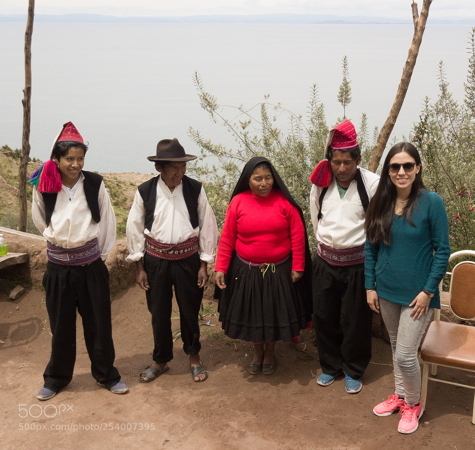 DJI FC220 sample photo. Uros & taquile dji photography
