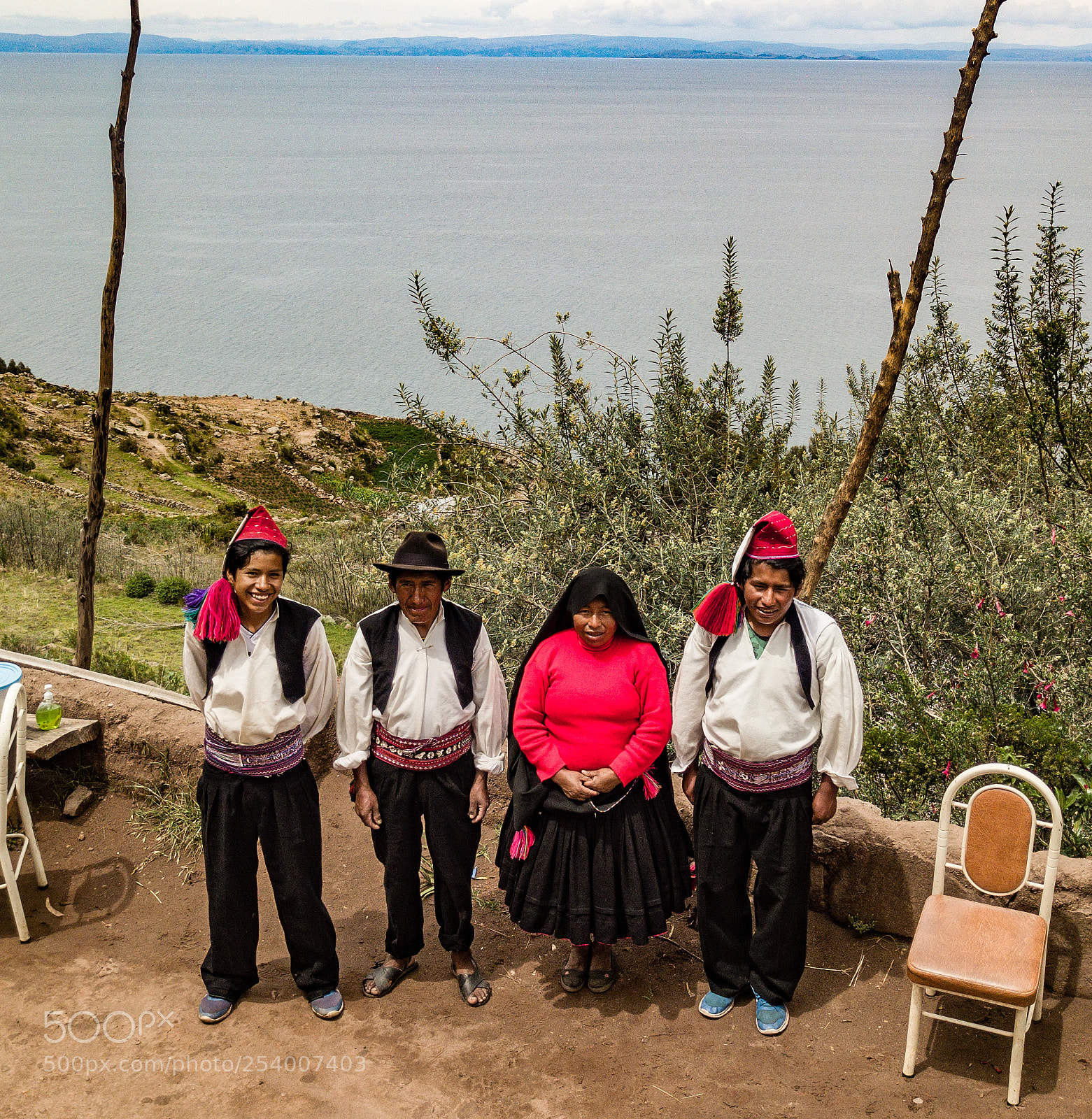 DJI FC220 sample photo. Uros & taquile dji photography