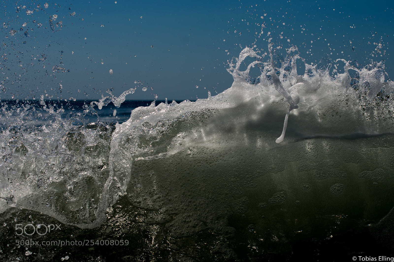 Nikon D610 sample photo. Wave photography