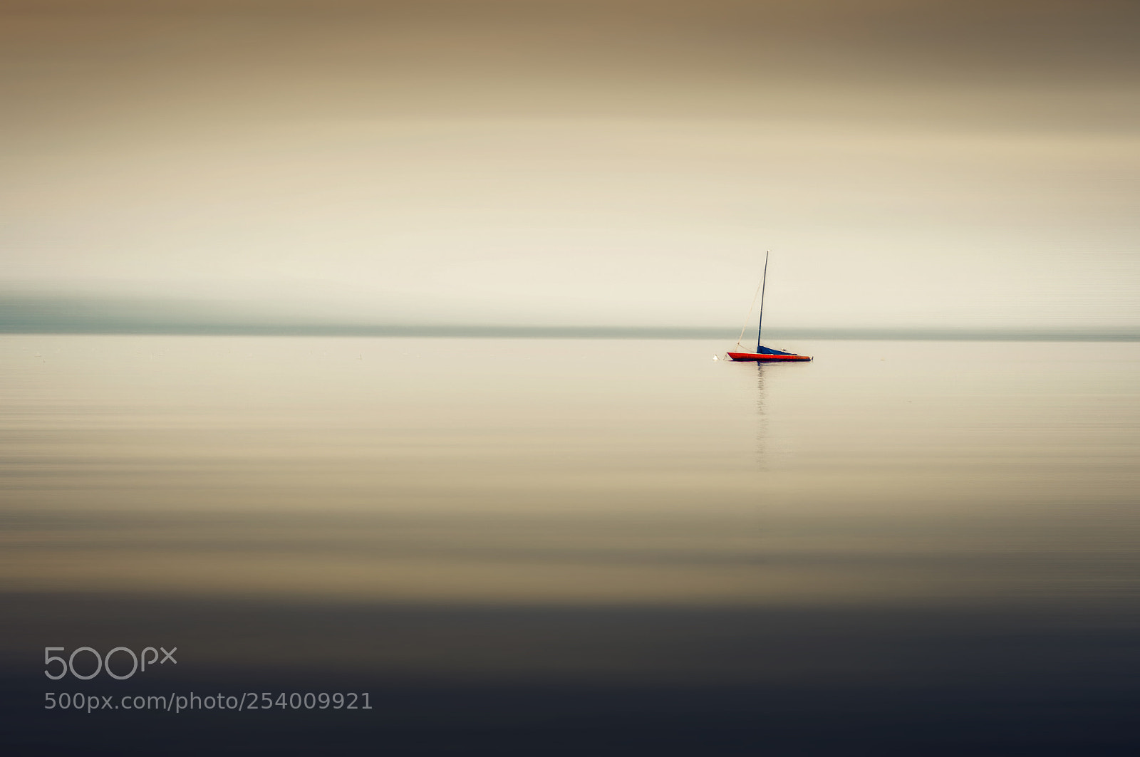 Nikon D90 sample photo. Small lonely boat in photography