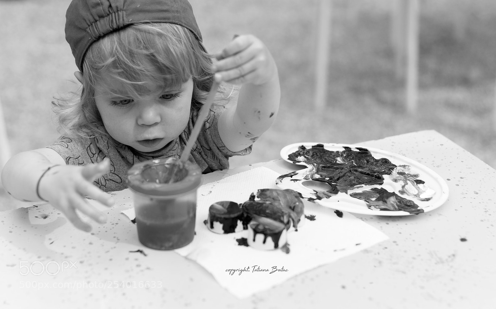 Nikon D5300 sample photo. Little artist photography