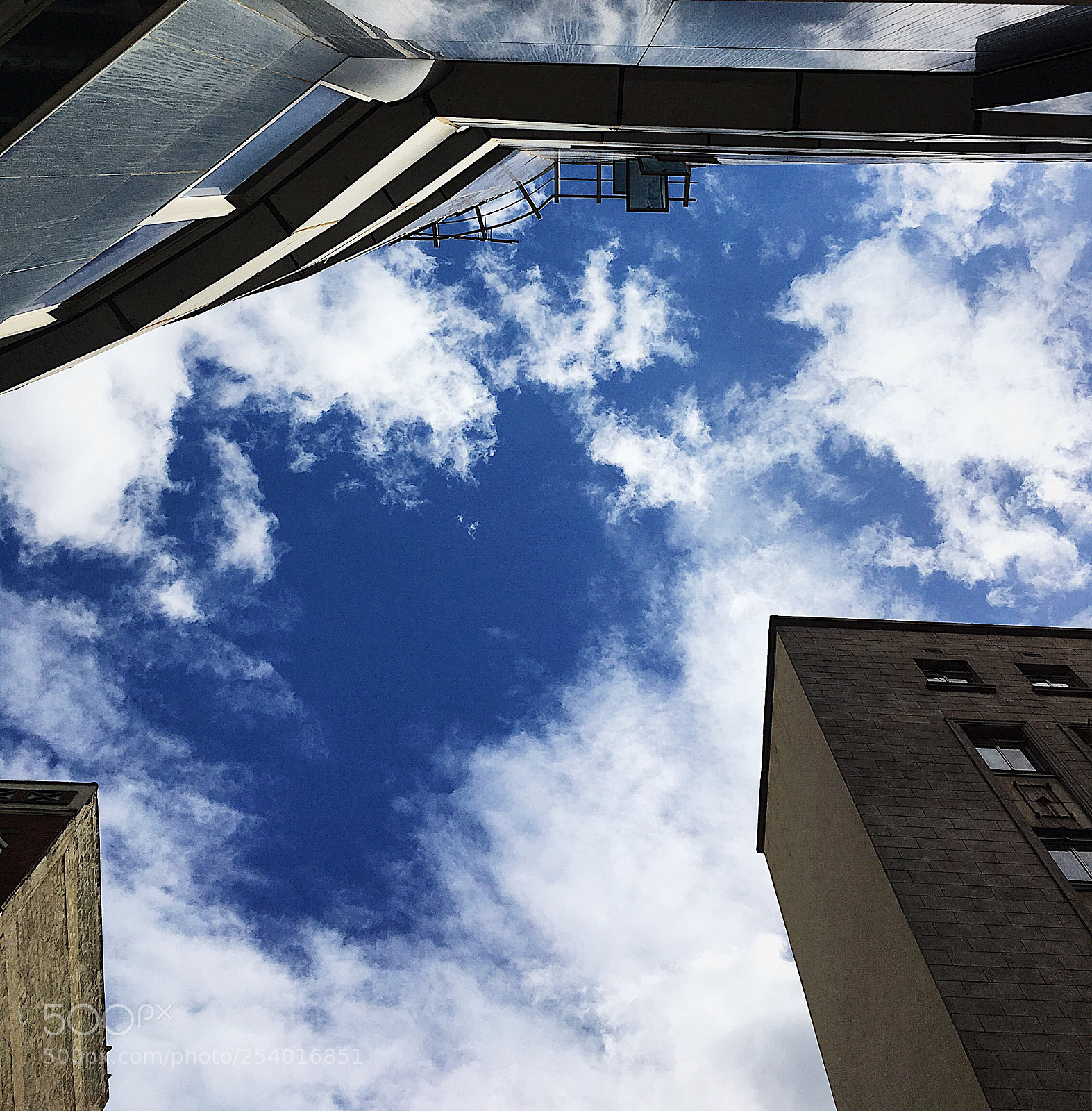 Apple iPhone 6s sample photo. From down up. photography