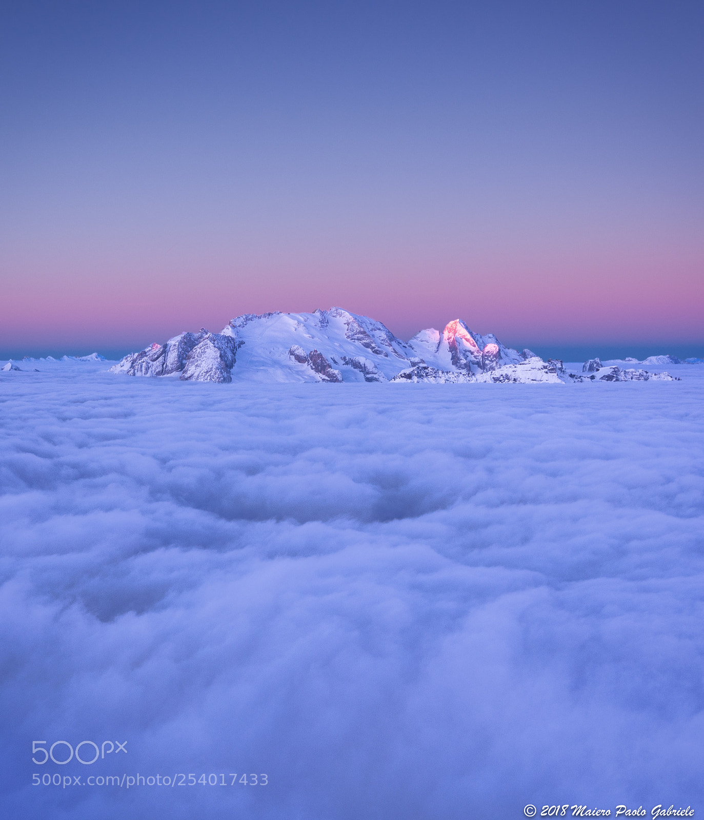 Nikon D7200 sample photo. Marmolada mountain photography