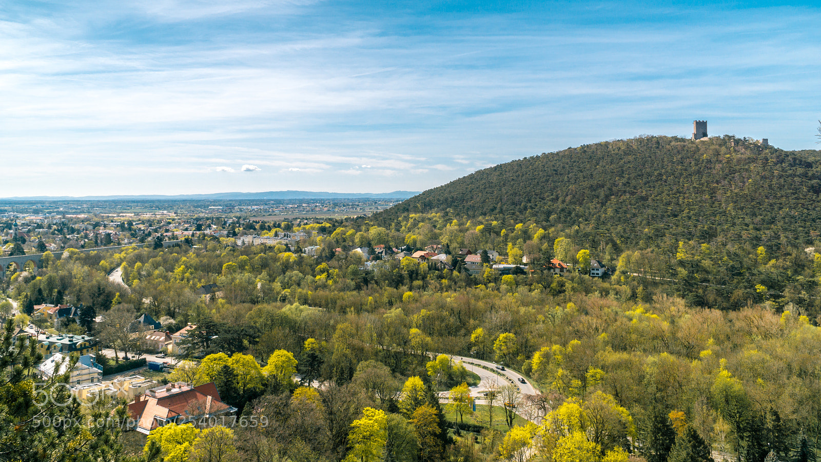 Sony a6000 sample photo. Ruine rauheneck panorama photography