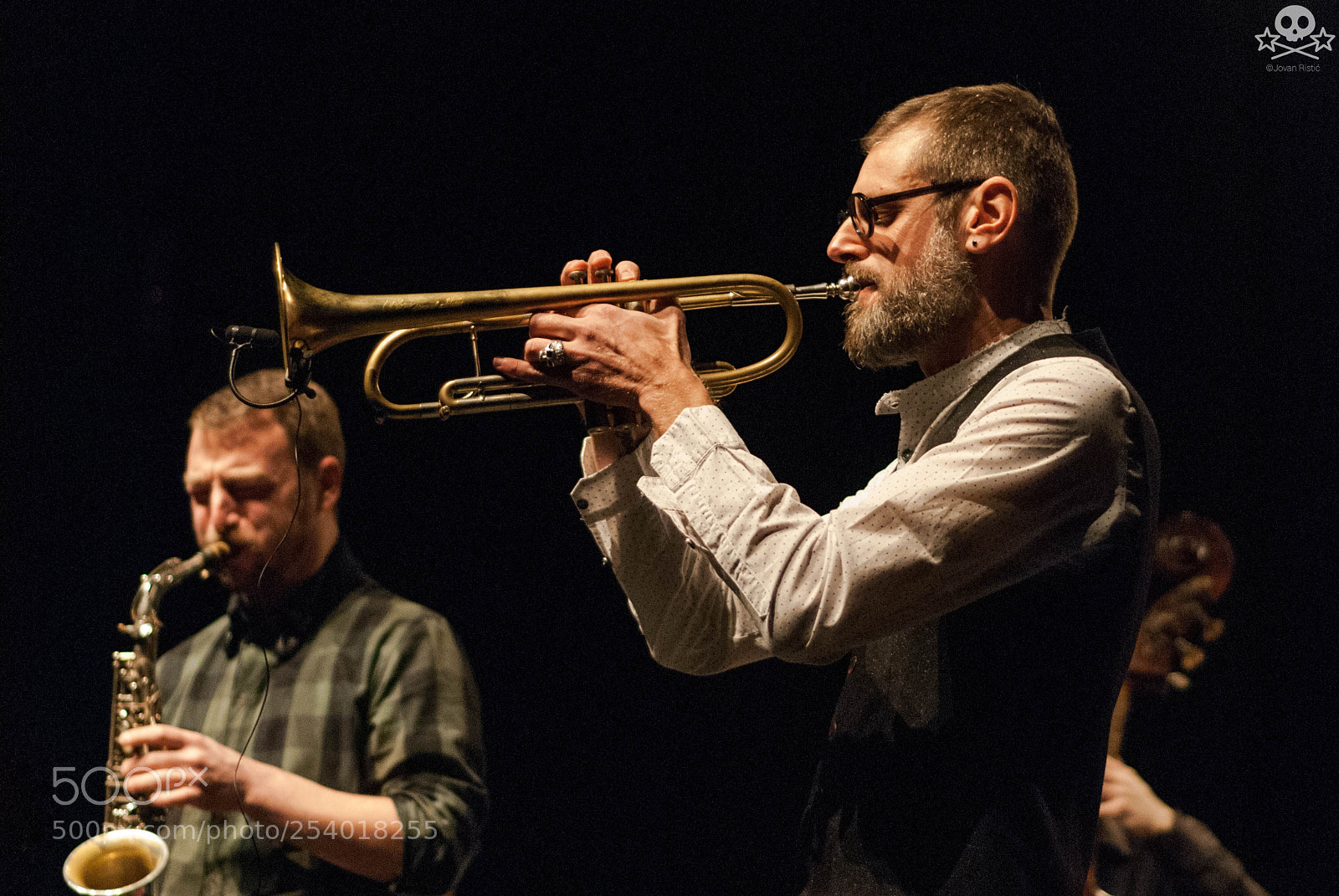 Nikon D200 sample photo. Fabrizio bosso in concert photography