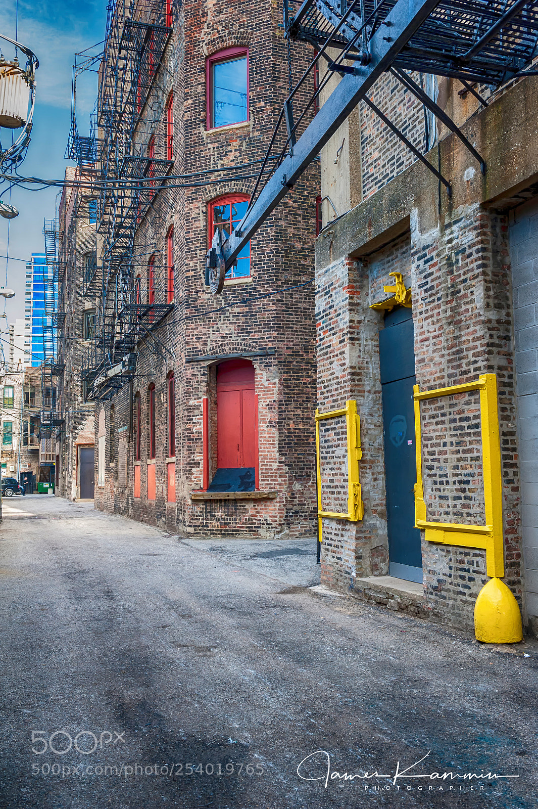 Nikon D700 sample photo. Colorful alley photography