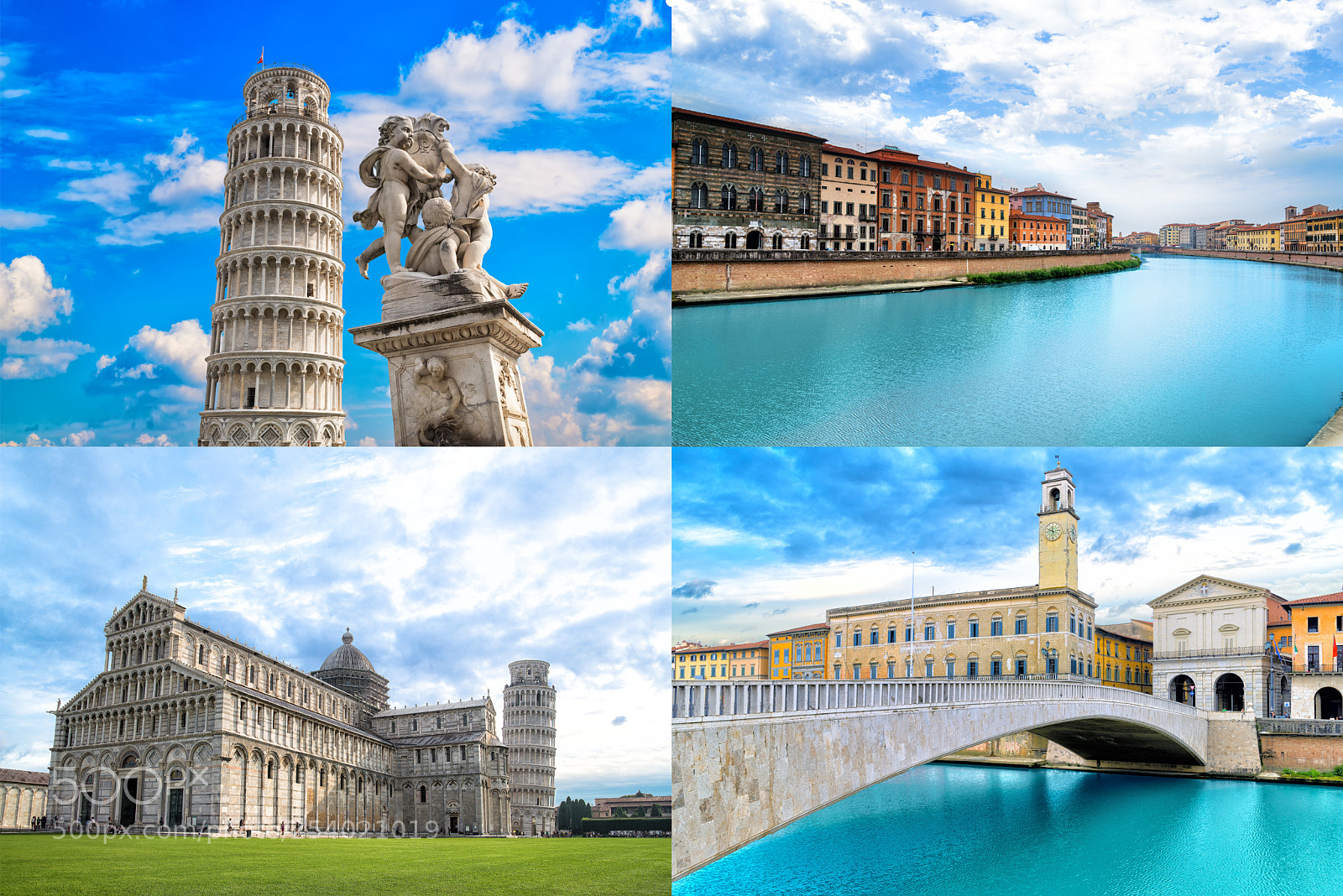 Nikon D610 sample photo. Pisa. italy. collage of photography