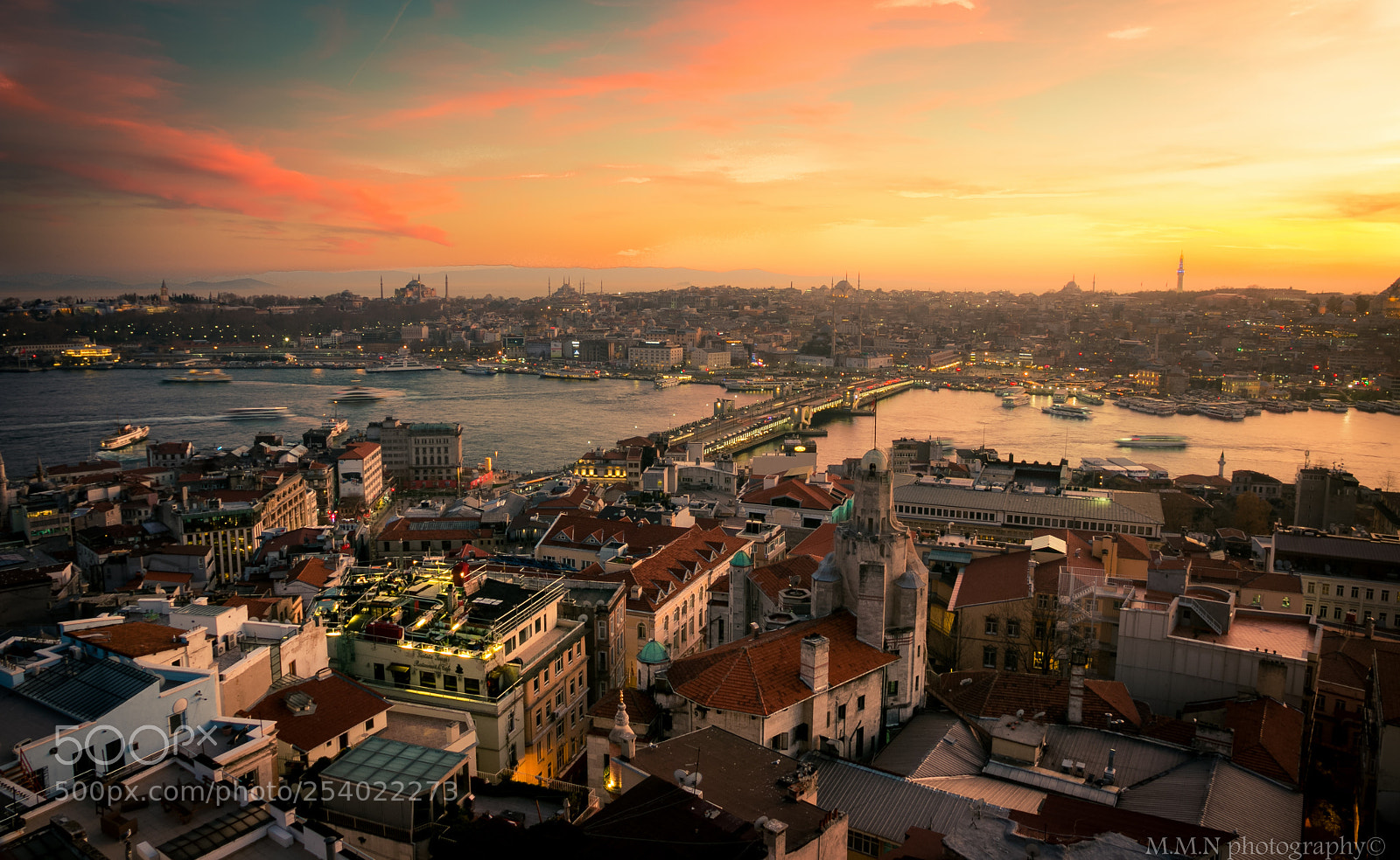 Canon EOS 70D sample photo. View from galata photography