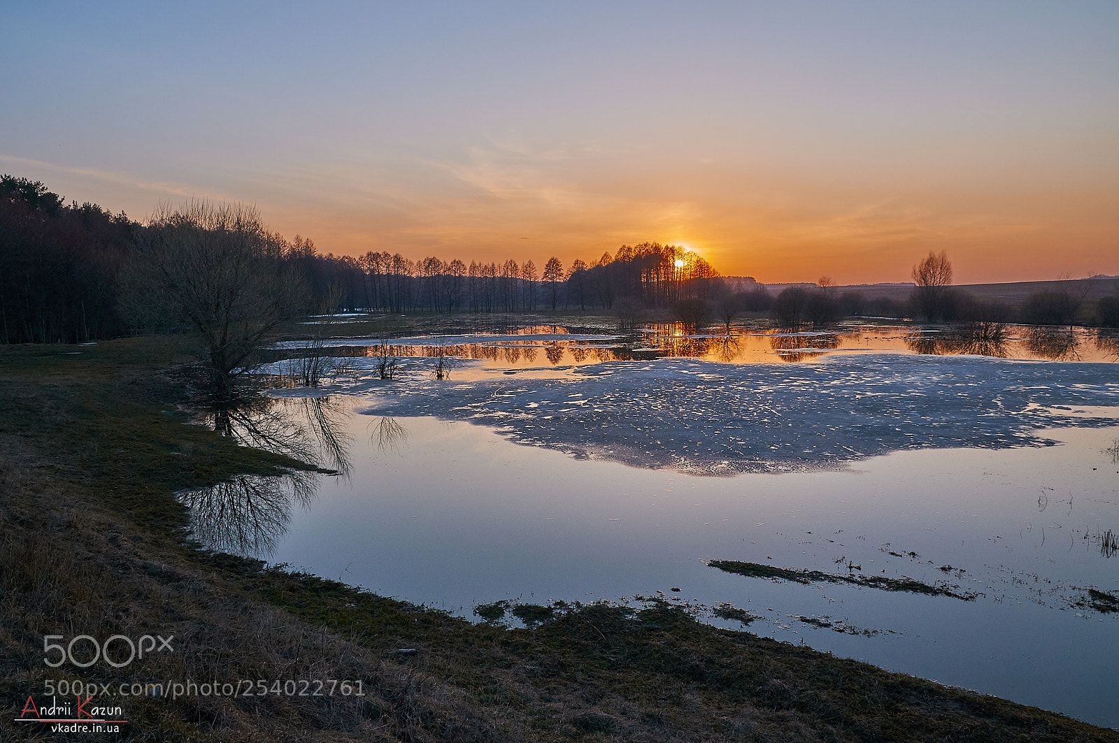 Nikon D300 sample photo. Beautiful spring sunset photography