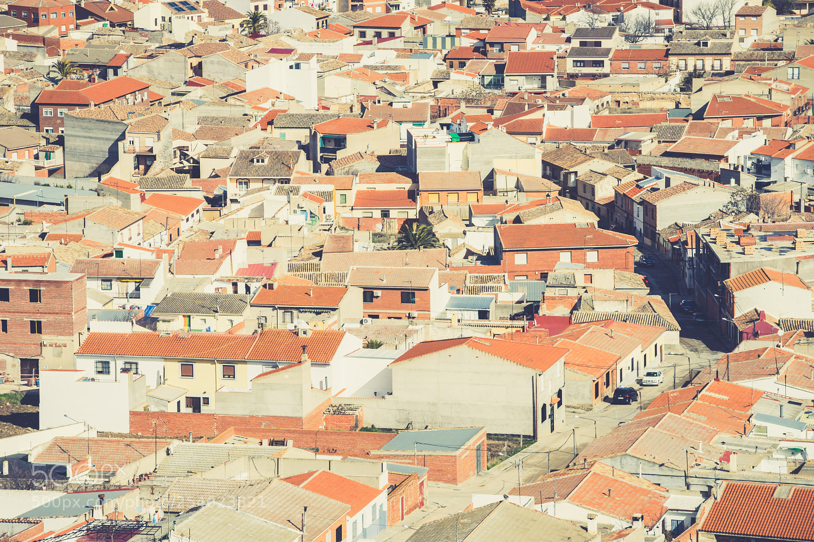 Sony a7 II sample photo. Aerial view to red photography