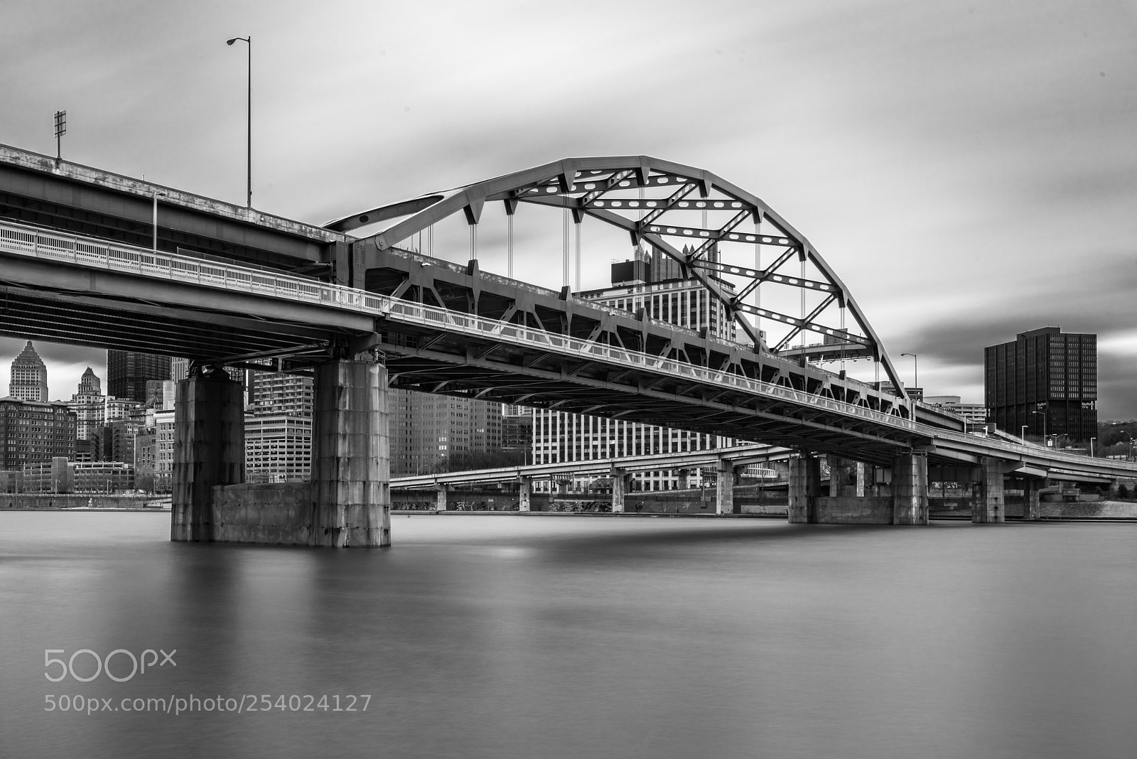 Nikon D810 sample photo. Fort duquesne bridge photography