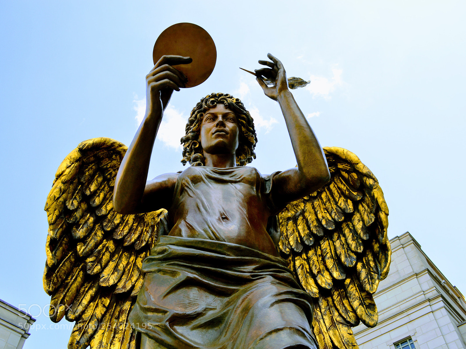 Nikon D3200 sample photo. Angel of gold photography