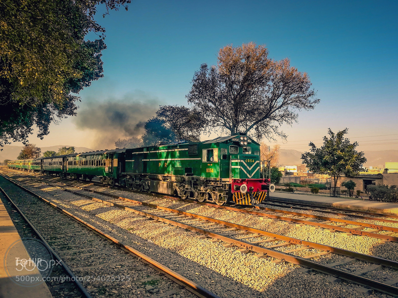 HUAWEI honor 6x sample photo. Golra railway station photography
