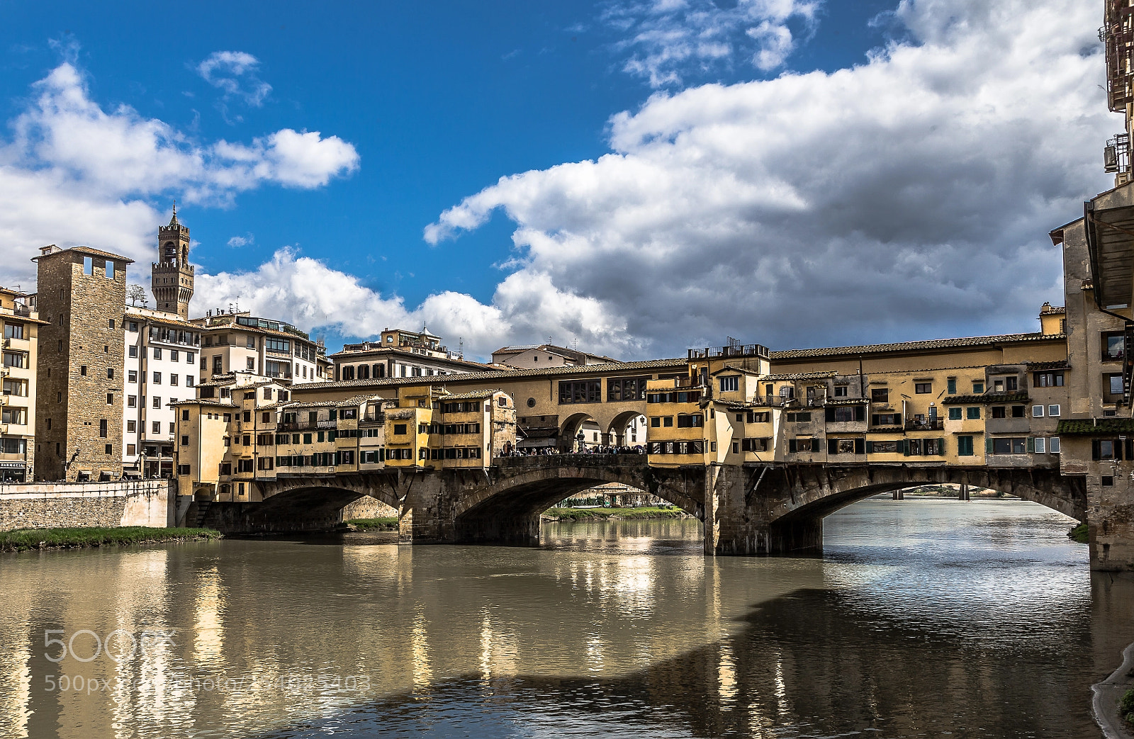 Canon EOS-1D X sample photo. Ponte vecchio bridge florence photography
