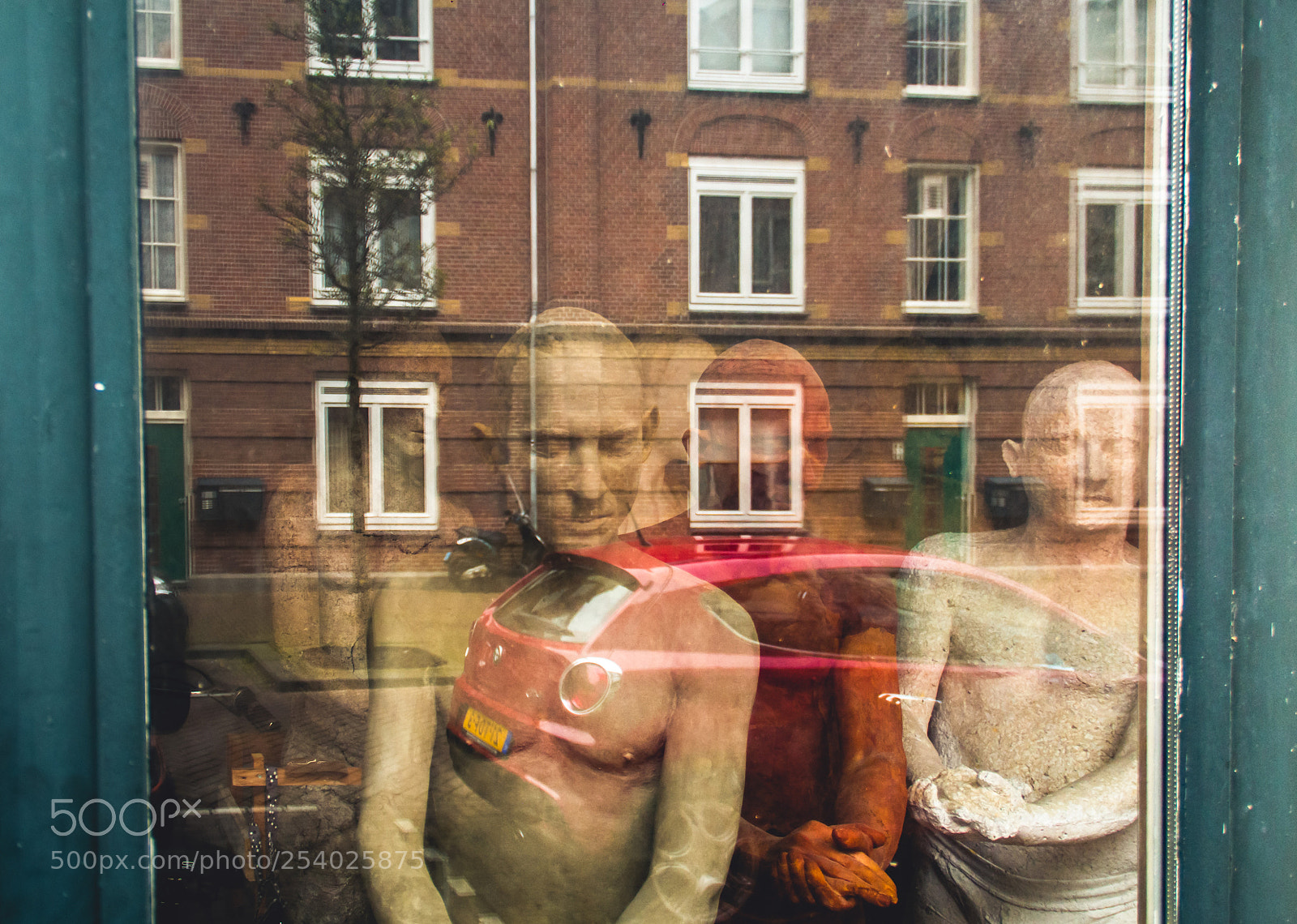 Canon EOS 60D sample photo. Sculpture in amsterdam photography