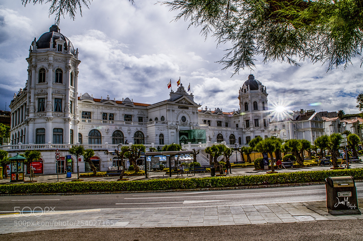 Sony SLT-A58 sample photo. Casino del sardinero ( santander ). photography