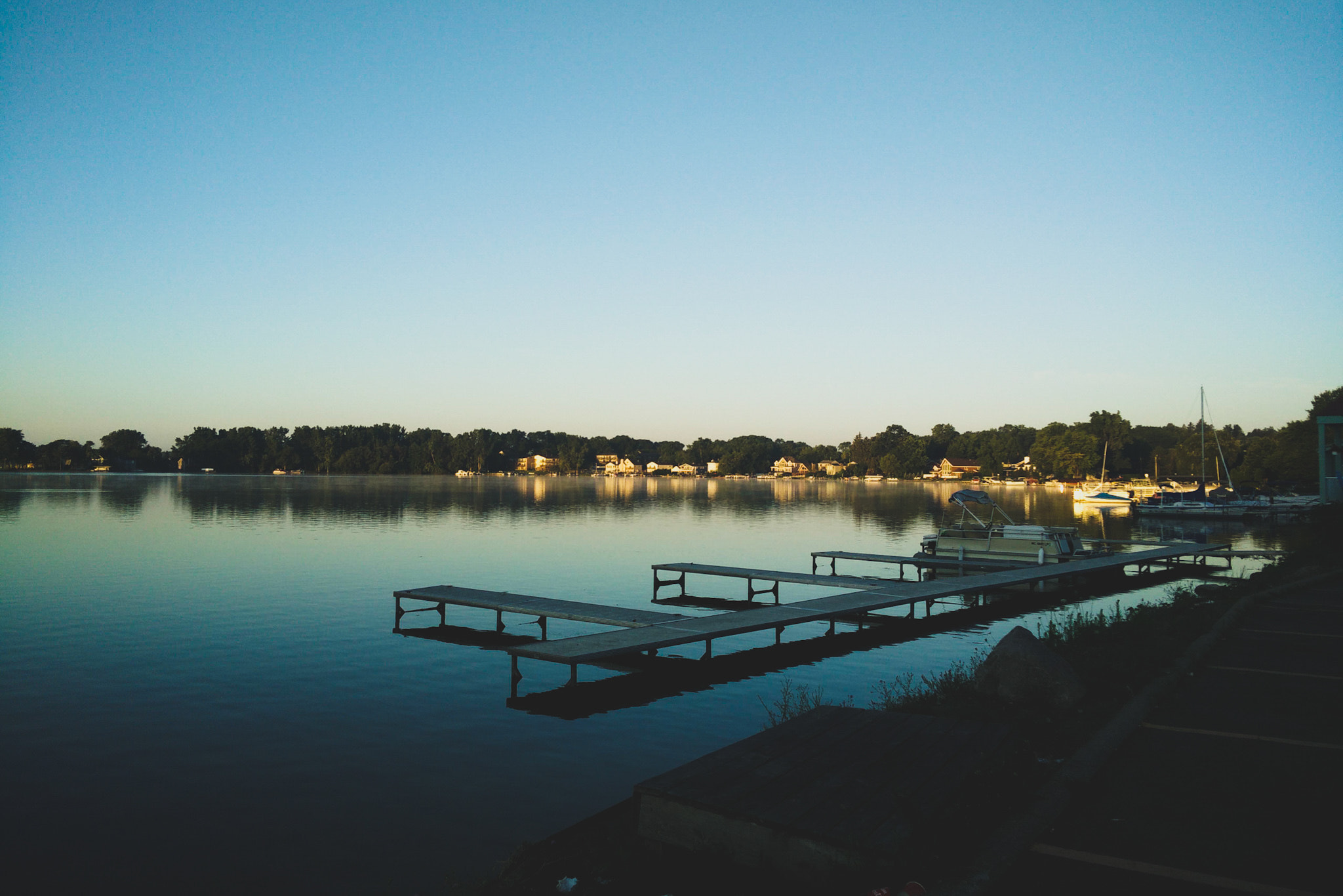 OnePlus ONE sample photo. Lake summer morning photography
