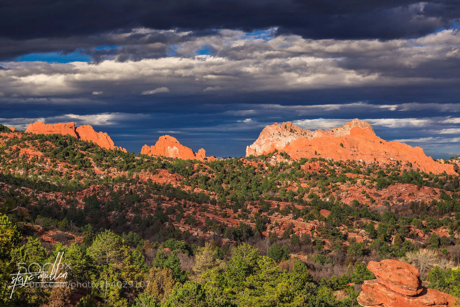 Sony a7R III sample photo. Garden of the gods photography
