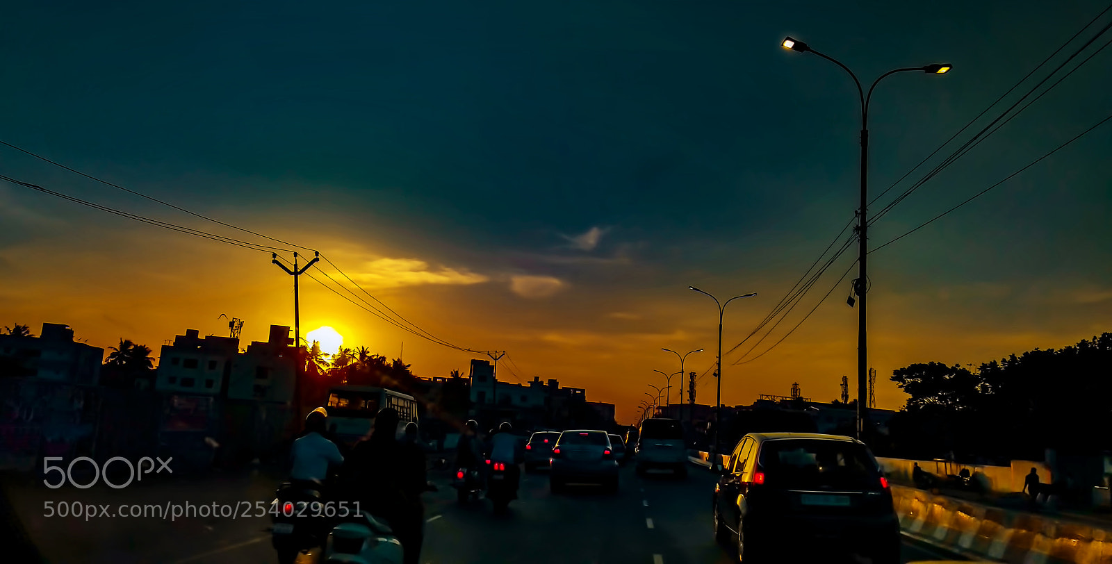 Xiaomi Mi A1 sample photo. Sunset in the city photography